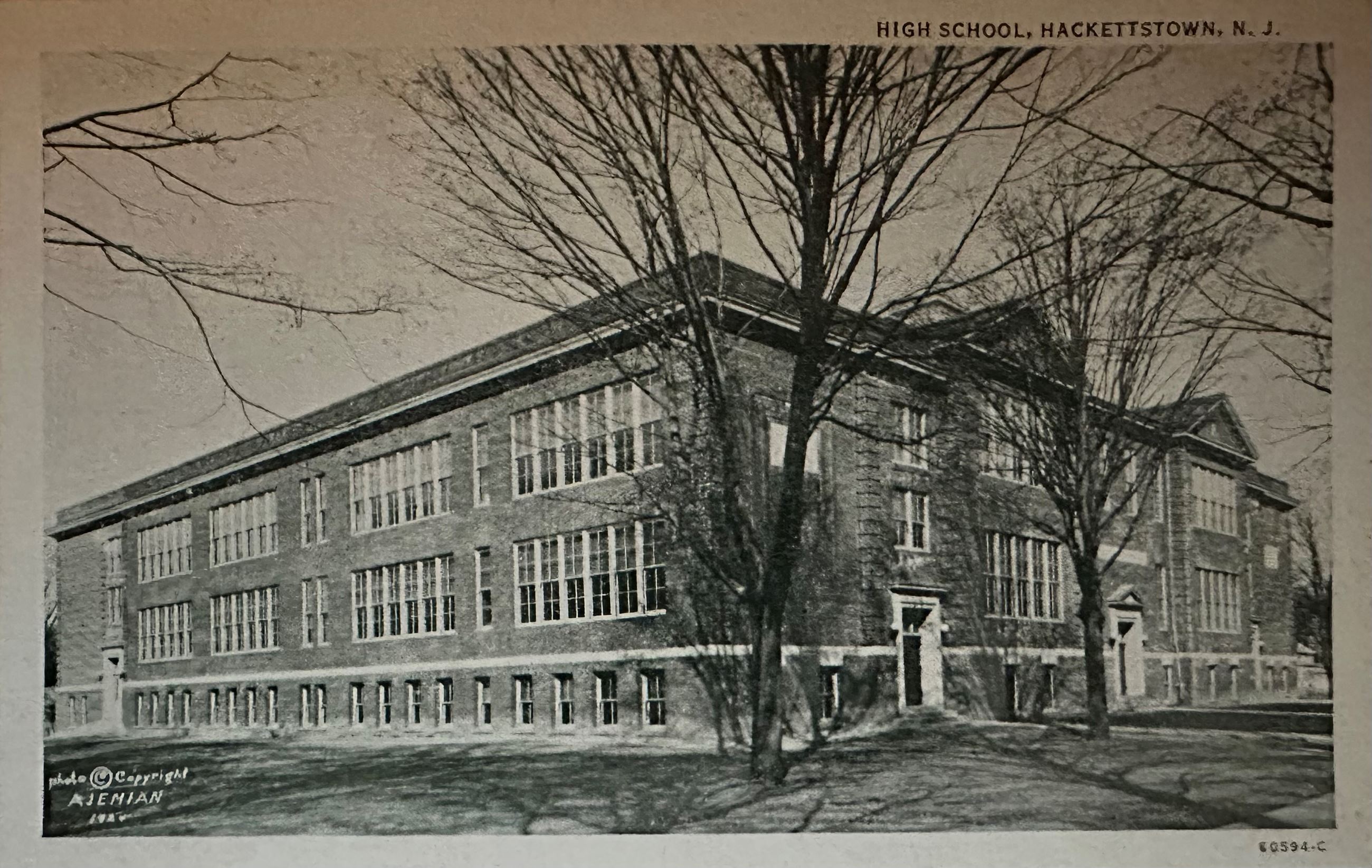 Original High School, Hackettstown, N.J.